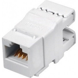 Q-LANTEC MKN-U6-1 wire connector RJ45 UTP Category 6 Unshielded White MKN-U6-1