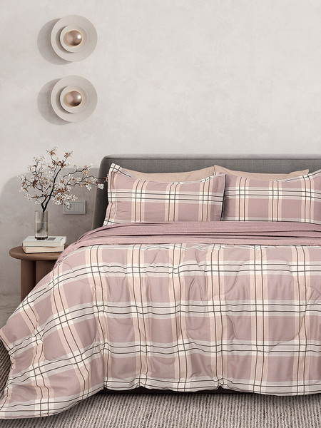 Palamaiki Σετ Πάπλωμα 230x250, Σεντόνια Υπέρδιπλα 230x260 Bed In A Bag B0697