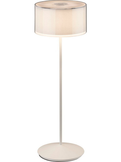 ab+ by Abert Logo portable Table Lamp white