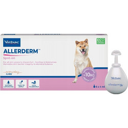 VIRBAC Allerderm Spot On - product for dogs - 6x4ml
