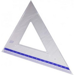 ΤΡΙΓΩΝΟ 25CM 45 ΜΟΙΡΩΝ PRATEL