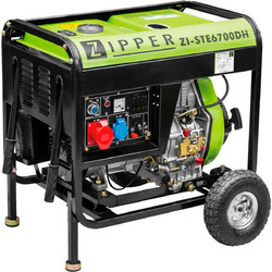 Zipper ZI-STE6700DH Γεννήτρια Πετρελαίου 6.5KVA