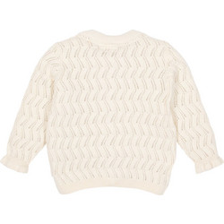 LITTLE DUTCH. Ζακέτα πλεκτή Creme - Νο 86 LD-CL26022502
