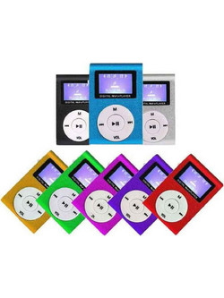Q-A208 MP3 Player (8GB) με κόκκινη οθόνη LCD