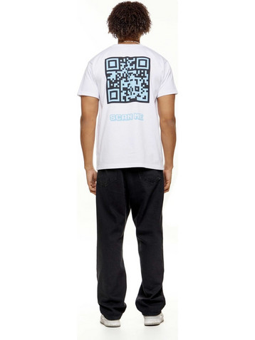 Prophet SCAN ME T-Shirt Βαμβακερό Oversize-Fit - White