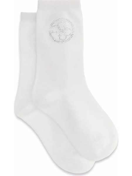 GUESS 4G RHINESTONES SOCKS ΚΑΛΤΣΕΣ ΠΑΙΔΙΚΟ GIRL J6YZ27Z1178-G011 White