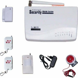 GSM09 MC5138 Ασύρματο Σύστημα Συναγερμού με 1 Ανιχνευτή Κίνησης, 1 Αισθητήρα Πόρτας, 1 Σειρήνα, 2 Τηλεχειριστήρια, Κέντρο (GSM)