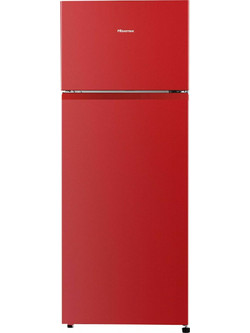 Hisense RT267D4ARF Δίπορτο Ψυγείο 206lt Υ143.4xΠ55xΒ54.2cm Κόκκινο