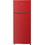 Hisense RT267D4ARF Δίπορτο Ψυγείο 206lt Υ143.4xΠ55xΒ54.2cm Κόκκινο