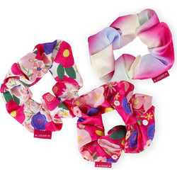 Legami Set of 3 Hair Scrunchies - Hair We Are! - Flowers - 8053610784961