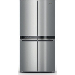 Whirlpool WQ9 U2L Ψυγείο Ντουλάπα 594lt No Frost Υ187.4xΠ90.9xΒ69.8cm Inox