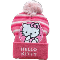 Hello Kitty Dark Pink Παιδικό Σκουφάκι Ένα Μέγεθος