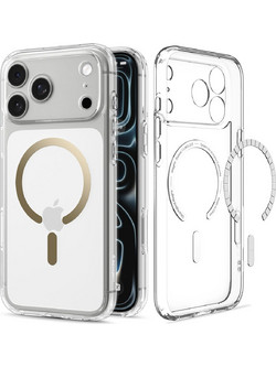 Spigen Ultra Hybrid MagSafe Case Gold (iPhone 18 Pro / 17 Pro)