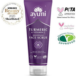 Ayumi Turmeric & Bergamot Face Scrub 125ml