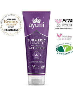 Ayumi Turmeric & Bergamot Face Scrub 125ml