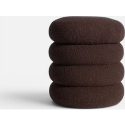 ΜΠΟΥΚΛΕ ΣΚΑΜΠΟ STOOL 35X40 NEF NEF HOMEWARE BROWN