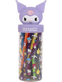Hello Kitty Kuromi Σετ Μαρκαδόρων 18 τεμ. 7x19 εκ