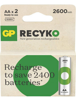 Gp ReCyko 2600mAh AA 2τμχ