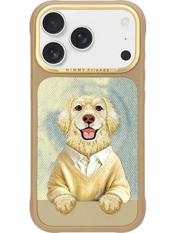 Nimmy Gentle Pets Series Dog MagSafe Back Cover Brown (iPhone 18 Pro Max / 17 Pro Max)