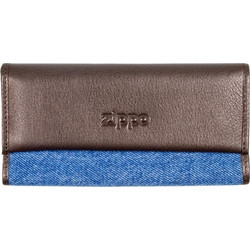 Καπνοθήκη ZIPPO KS jeans/leatherette mocca 2007221
