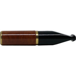 Πίπα τσιγάρου Savinelli Bocchino Radica NATURAL B521 8mm χρώμα ξύλου made in Italy