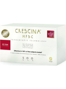 Labo Special Pack (-50% στο 2ο Μήνα Αγωγής) Crescina HFSC Transdermic Technology 500 Man Αμπούλες Μαλλιών κατά της Τριχόπτωσης για Άνδρες, 40vials