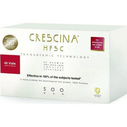 Labo Special Pack (-50% στο 2ο Μήνα Αγωγής) Crescina HFSC Transdermic Technology 500 Man Αμπούλες Μαλλιών κατά της Τριχόπτωσης για Άνδρες, 40vials
