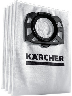 Karcher 2.863-006.0 Σακούλες Σκούπας 4τμχ Συμβατές με Σκούπα Karcher