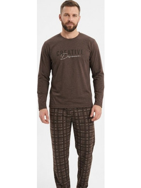 Ανδρική Πυτζάμα Homewear Creative Division - ΚΑΦΕ