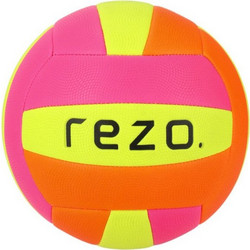 REZO PVC Volleyball Μπάλα Βόλεϊ - ΠΟΛΥΧΡΩΜΗ, Μέγεθος 5, Χρώμα MULTICOLOR