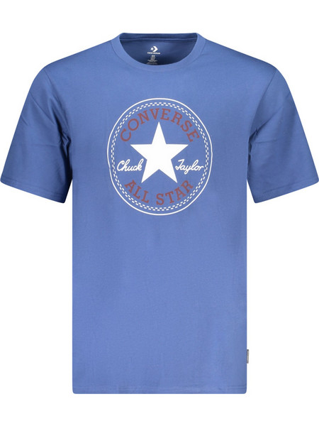 Converse Mens Short-sleeve T-shirt Blue CVM5T459_BL415FEZ
