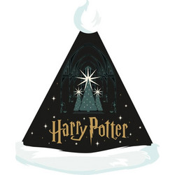 Harry Potter Χριστουγεννιάτικος Μαύρος Σκούφος 35cm
