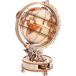 Robotime Rokr Luminous Globe - Υδρογειος LED,USB με κινηση και φως 185pcs ST003D