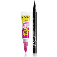 NYX Professional Makeup Brow Duo σετ δώρου Για τα φρύδια απόχρωση 01 2 τμχ
