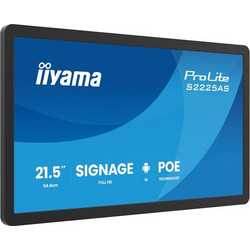Public Display 21,5" Iiyama S2225AS-B1P 16:9 USB-C IPS