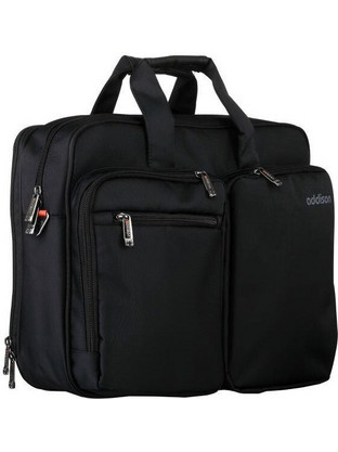 Addison Preston Τσάντα Laptop Ώμου 15.6" Black