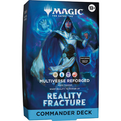 MTG Reality Fracture Commander Deck Multiverse Reforged- EN