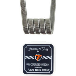 Fumytech Quad Core Fused Clapton DL Ni80 0.20Ω - 10τμχ