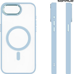 Sonique Magnetic MagMetal Θήκη iPhone 16e / iPhone 17e Light Blue