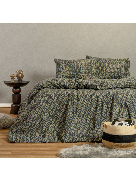 ΠΑΠΛΩΜΑΤΟΘΗΚΗ ΦΑΝΕΛΕΝΙΑ ΜΟΝΗ ELISE BLUE (165X245) MELINEN 165Χ245