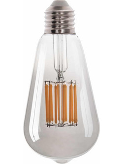 ΛΑΜΠΤΗΡΑΣ HM4189.03 LED FILAMENT 12W E27 2700K SMOKE
