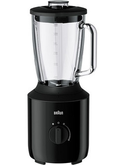 Braun JB3150BK Μπλέντερ για Smoothie με Γυάλινη Κανάτα 1.5lt 800W