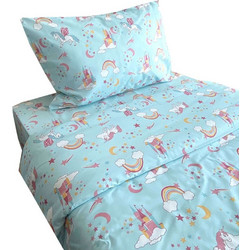 Astron Σετ Παιδικά Σεντόνια 170x260 
 Castle Unicorn Blue 6101