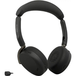 Jabra Evolve3 65 Flex Link 390c Ασύρματα On Ear Ακουστικά με μικρόφωνο και σύνδεση Bluetooth