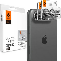 Spigen(R) Optik Pro Glass TR Ez Fit (2 Pack) Camera Protector για Apple iphone Duo star white (AGL12012)