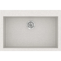 Sanitec Classic 338 Υποκαθήμενος Νεροχύτης Γρανίτη Ματ Metallic Ice 70x50cm