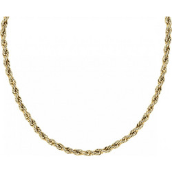 Κολιέ Morellato Intrecci rope chain 4.80mm από χρυσό ατσάλι SAZC23