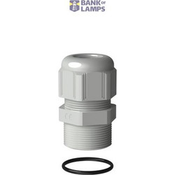 Cable gland plastic IP68 ISO25 RAL 7035