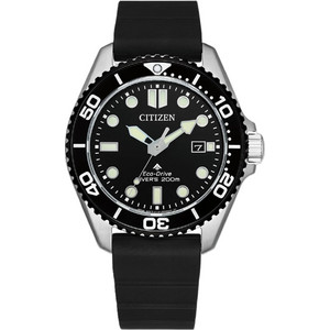 Citizen Promaster Dive Eco-Drive Ανδρικό Ρολόι με Μαύρο Καουτσούκ Λουράκι BN0266-07E Citizen Promaster Dive Eco-Drive Ανδρικό Ρολόι με Μαύρο Καουτσούκ Λουράκι BN0266-07E