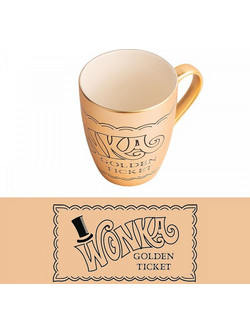 Κούπα 350ml WILLY WONKA Golden Ticket